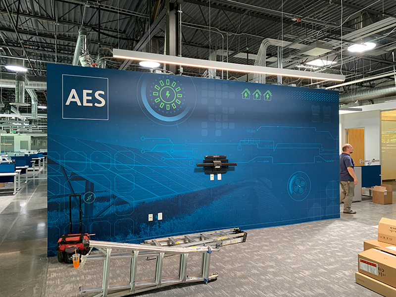 AES Wall Mural